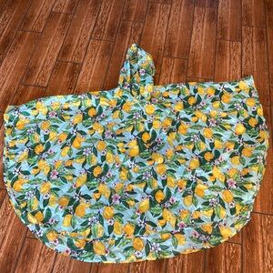 Vera Bradley Rain Poncho - Lemon Grove